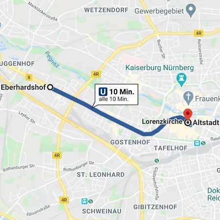 Perfect - 50m To Metro - Apartment Nuremberg